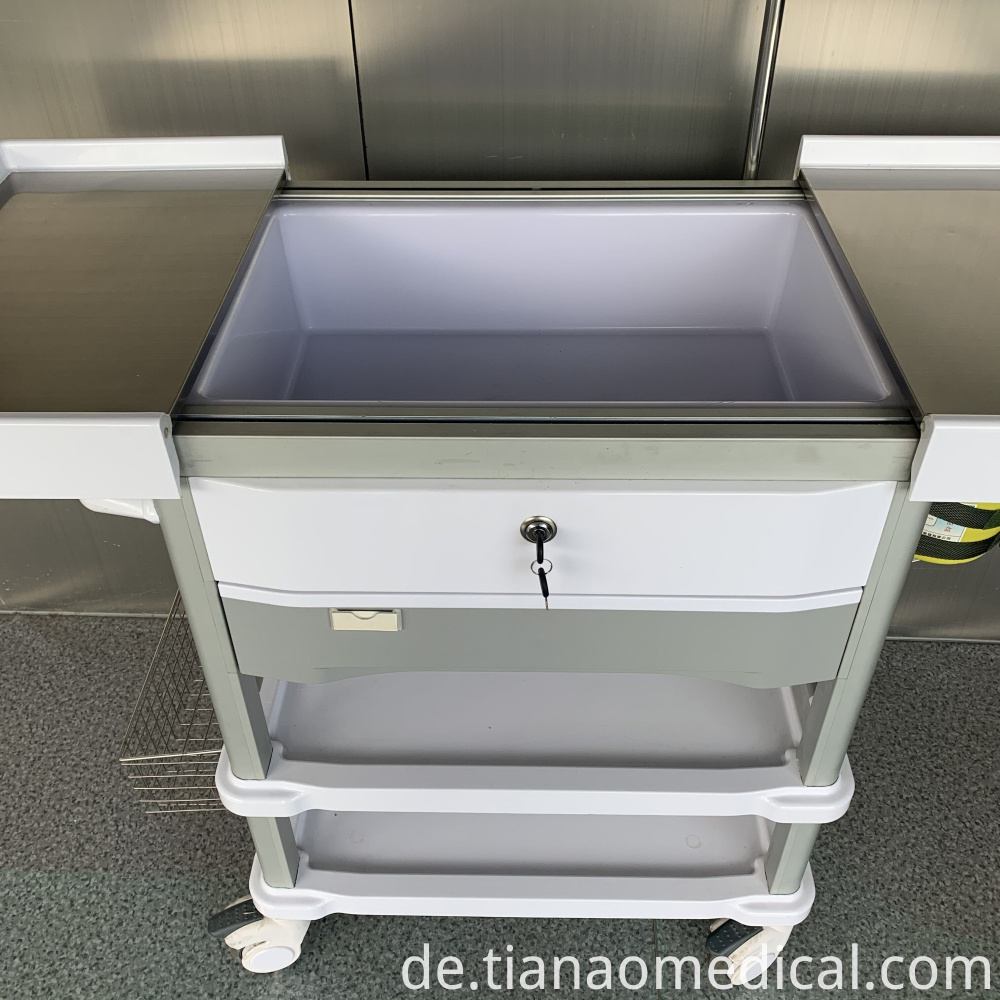 Wagen für die künstlerische praktische Behandlung im Krankenhaus Hospital Artistic Practical Treatment Trolley Cart